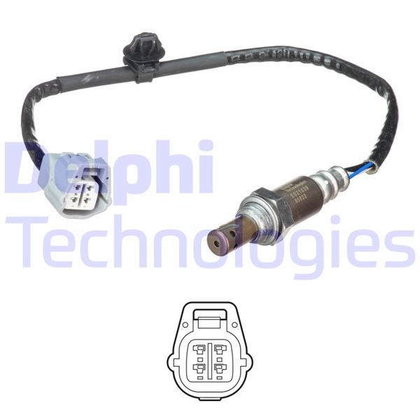 DELPHI ES21339-12B1 Emme & Egzoz Sistemi Egzoz Sensörleri - MAZDA 2 Hatchback (DL, DJ) uyumlu