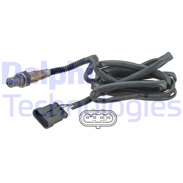 DELPHI ES20676-12B1 Emme & Egzoz Sistemi Egzoz Sensörleri - ALFA ROMEO 156 (932_) uyumlu