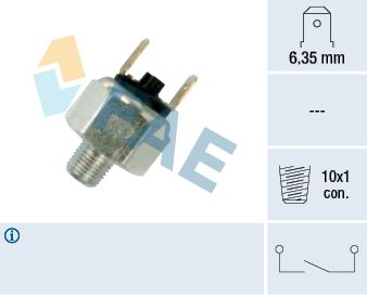 FAE 21020 Elektrik Sistemi Şalter - AUDI 50 (863) uyumlu