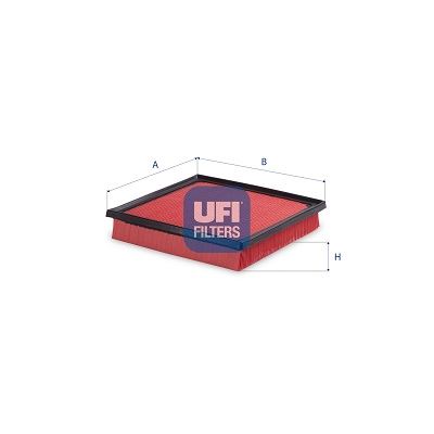 UFI 30.C76.00 Motor Hava Filtresi - TOYOTA CAMRY (_V7_, _VA7_, _VH7_) uyumlu