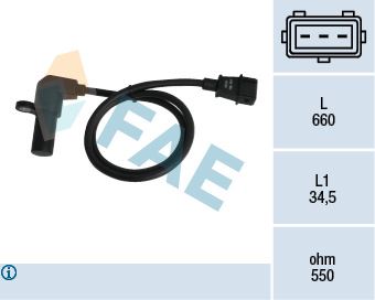 FAE 79070 Ateşleme Sistemi İmpuls Verici - OPEL VECTRA A Hatchback (J89) uyumlu