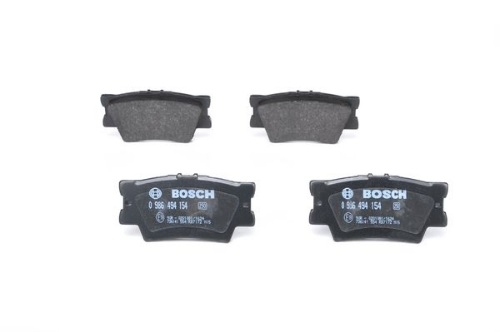 BOSCH 0 986 494 154 Fren Sistemleri Fren Balatası - TOYOTA CAMRY Sedan (_V5_) uyumlu