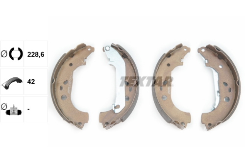 TEXTAR 91064900 Fren Sistemleri Fren Pabucu - FORD FOCUS II Turnier (DA_, FFS, DS) uyumlu