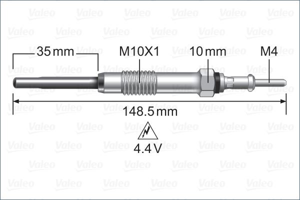 VALEO 345225 Ateşleme Sistemi Kızdırma Bujisi - PEUGEOT BOXER Minibüs/Otobüs uyumlu
