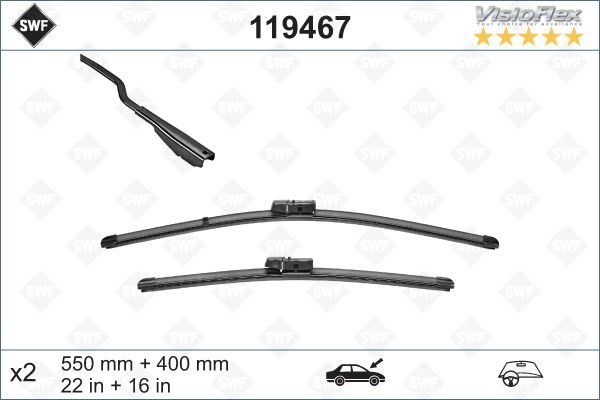 Silecek Süpürgesi - VALEO - 119467 Ürün Görseli