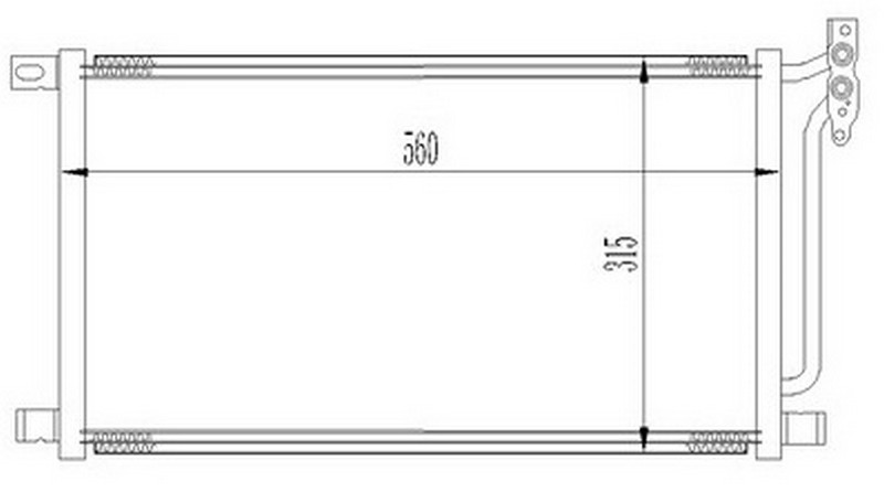 Klima Radyatörü - CBM166016 Ürün Görseli