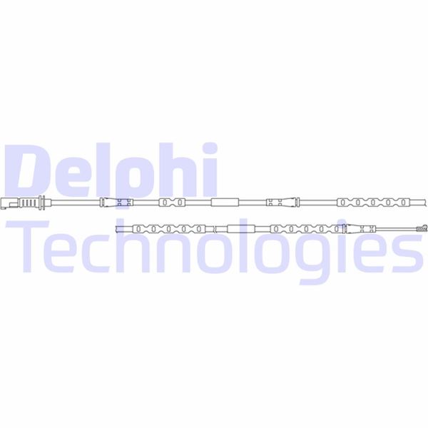 DELPHI LZ0236 Fren Sistemleri Aşınma Göstergesi - AUDI A7 Sportback (4GA, 4GF) uyumlu