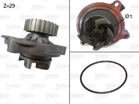 VALEO 506336 Motor Devirdaim - AUDI COUPE B3 (89, 8B3) uyumlu