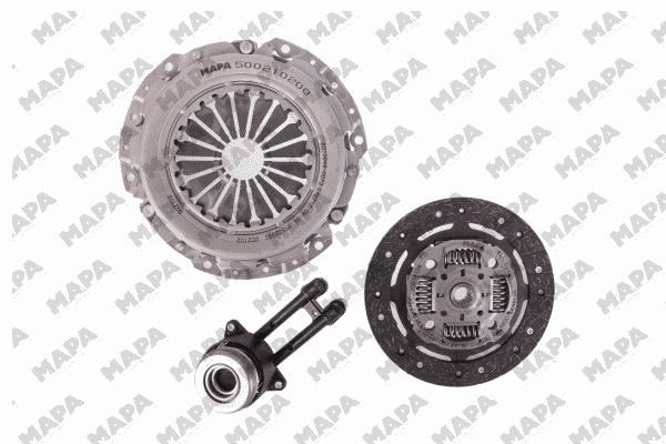 MAPA 001210408 Debriyaj Sistemi Debriyaj Seti - FORD FIESTA V (JH_, JD_) uyumlu