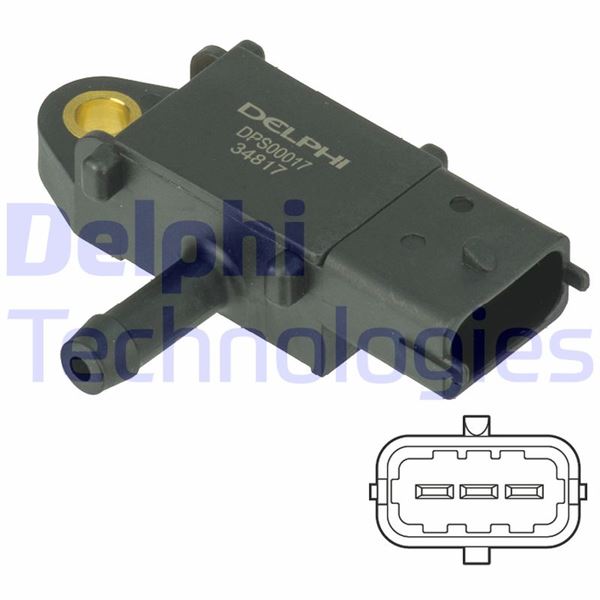 DELPHI DPS00017 Emme & Egzoz Sistemi Egzoz Sensörleri - OPEL ASTRA J Sports Tourer (P10) uyumlu