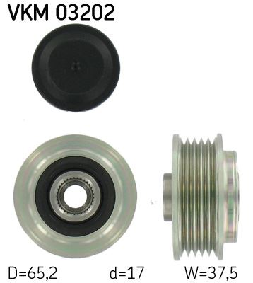 SKF VKM 03202 Elektrik Sistemi Alternatör - FIAT CROMA (194_) uyumlu
