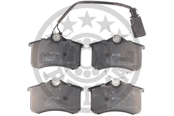 OPTIMAL BP-12096 Fren Sistemleri Fren Balatası - VW SHARAN (7M8, 7M9, 7M6) uyumlu