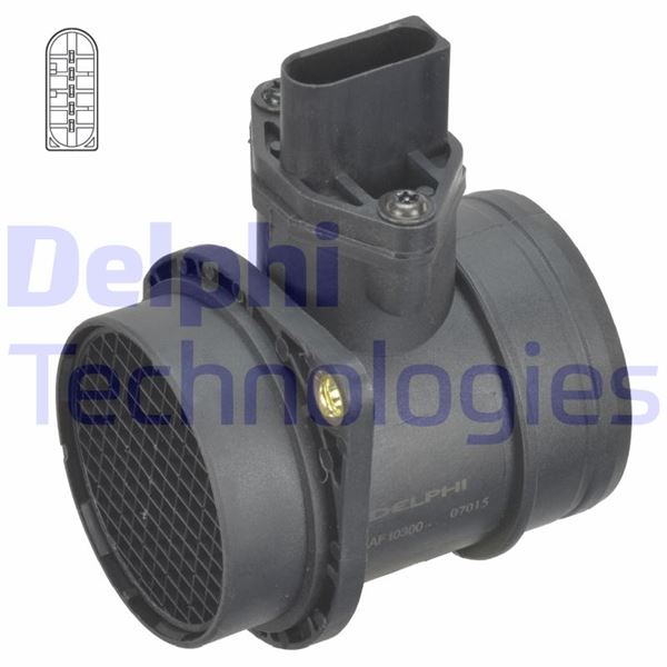 DELPHI AF10300-12B1 Motor Hava Kütle Ölçer (MAF Sensörü) - AUDI A3 (8L1) uyumlu