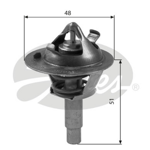 GATES TH38490G1 Motor Termostat - MERCEDES-BENZ E-SERISI (W212) uyumlu