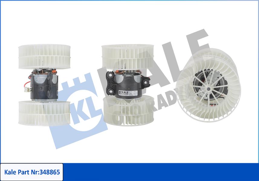 KALE OTO RADYATÖR 348865 İklimlendirme Sistemi Fan Parçaları - MERCEDES-BENZ VITO / MIXTO Panelvan/Van (W639) uyumlu