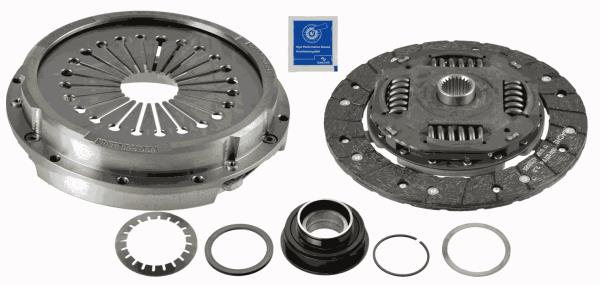 SACHS 3000 950 057 Debriyaj Sistemi Debriyaj Seti - PORSCHE 924 uyumlu