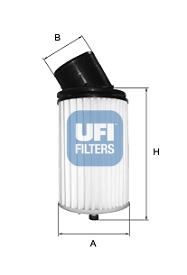 UFI 27.523.00 Motor Hava Filtresi - HONDA INTEGRA Coupe (DC) uyumlu