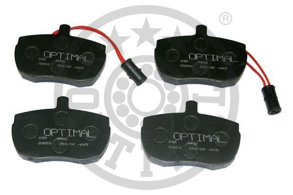 OPTIMAL BP-09802 Fren Sistemleri Fren Balatası - IVECO DAILY I Platform şasi uyumlu