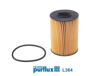 PURFLUX L364 Motor Yağ Filtresi - NISSAN TERRANO II Van (R20) uyumlu