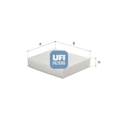 UFI 53.526.00 İklimlendirme Sistemi Polen Filtresi - SMART ROADSTER (452) uyumlu