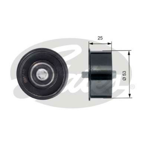 GATES T42122 Motor Yönlendirme & Kılavuz Makarası - OPEL ASTRA G Hatchback (T98) uyumlu