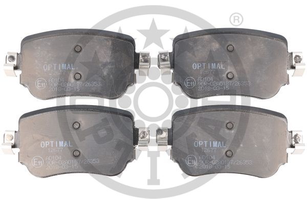 OPTIMAL BP-12677 Fren Sistemleri Fren Balatası - AUDI A1 (8X1, 8XK) uyumlu