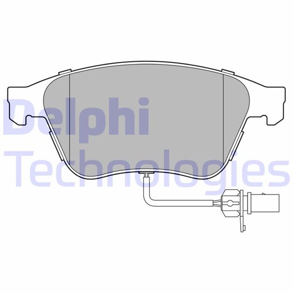 DELPHI LP3667 Fren Sistemleri Fren Balatası - BENTLEY CONTINENTAL Cabrio (3W_, 394) uyumlu