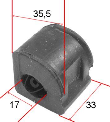 CORTECO 80000137 Süspansiyon Sistemi Stabilizatör - VW GOLF II (19E, 1G1) uyumlu