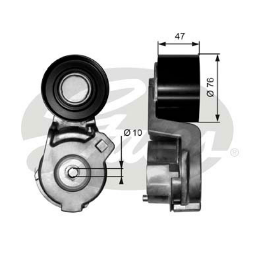 GATES T38566 Motor Kayış Gergisi - RENAULT TRUCKS MAGNUM uyumlu
