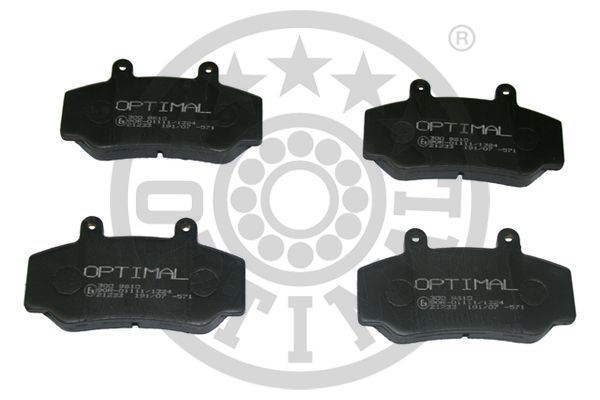 OPTIMAL BP-09610 Fren Sistemleri Fren Balatası - VOLVO 740 (744) uyumlu