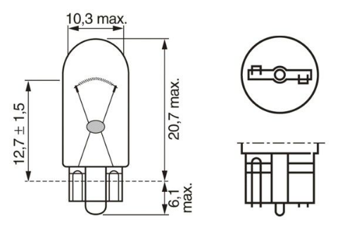 BOSCH 1 987 302 518 Farlar & Aydınlatma Ampuller - MAN TGM I uyumlu