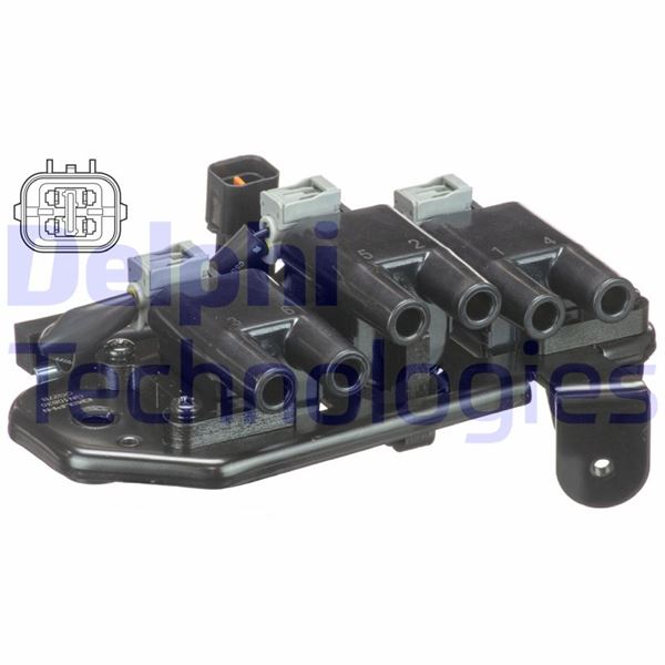 DELPHI GN10835-12B1 Ateşleme Sistemi Ateşleme Bobini - HYUNDAI COUPE II (GK) uyumlu