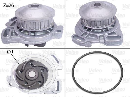 VALEO 506190 Motor Devirdaim - AUDI 80 B3 Sedan (893, 894, 8A2) uyumlu