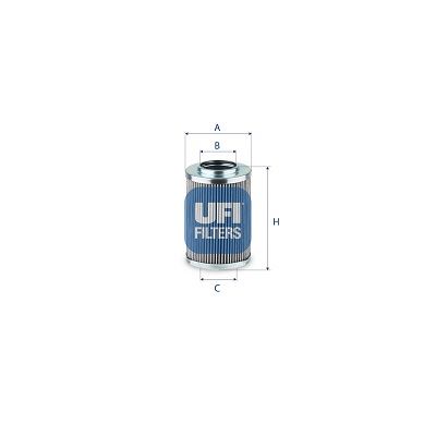 UFI 85.159.00 Direksiyon Sistemi Hidrolik Filtre - MASSEY FERGUSON MF 3600 uyumlu