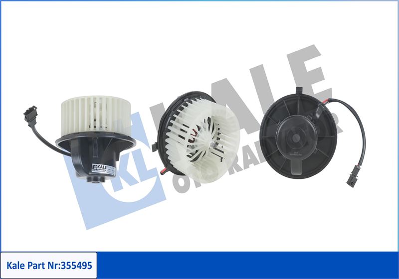 KALE OTO RADYATÖR 355495 İklimlendirme Sistemi Fan Parçaları - VW TRANSPORTER T4 Minibüs/Otobüs (70B, 70C, 7DB, 7DK, 70J, 70K, uyumlu