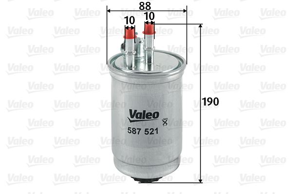 VALEO 587521 Yakıt Sistemi Yakıt Filtresi - FORD FOCUS I (DAW, DBW) uyumlu