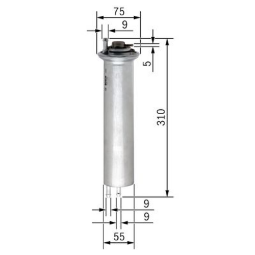 BOSCH 0 450 905 960 Yakıt Sistemi Yakıt Filtresi - BMW 7 (E38) uyumlu