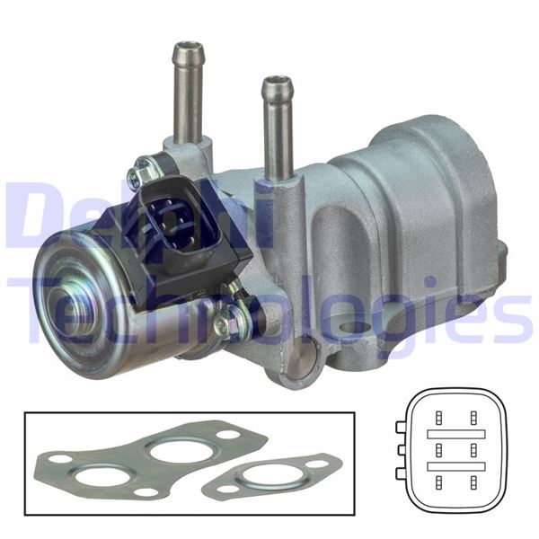 DELPHI EG10440-12B1 Motor EGR Parçaları - TOYOTA COROLLA (_E12_) uyumlu