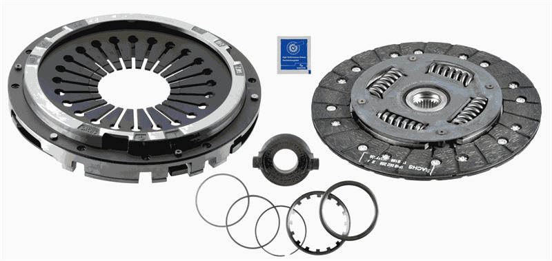 SACHS 3000 950 080 Debriyaj Sistemi Debriyaj Seti - PORSCHE 911 (997) uyumlu