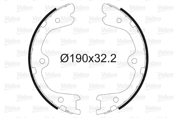 VALEO 564134 Fren Sistemleri El Fren Kolu - NISSAN PATHFINDER III (R51) uyumlu