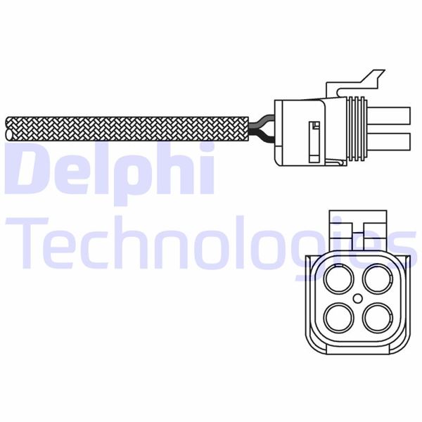 DELPHI ES20290-12B1 Emme & Egzoz Sistemi Egzoz Sensörleri - RENAULT LAGUNA I (B56_, 556_) uyumlu