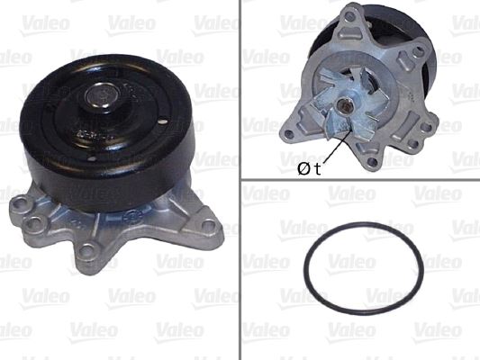 VALEO 506844 Motor Devirdaim - TOYOTA COROLLA Sedan (_E15_) uyumlu