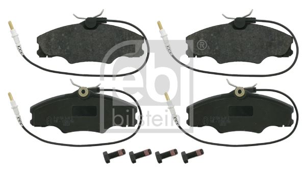 FEBI BILSTEIN 16221 Fren Sistemleri Fren Balatası - PEUGEOT 406 (8B) uyumlu