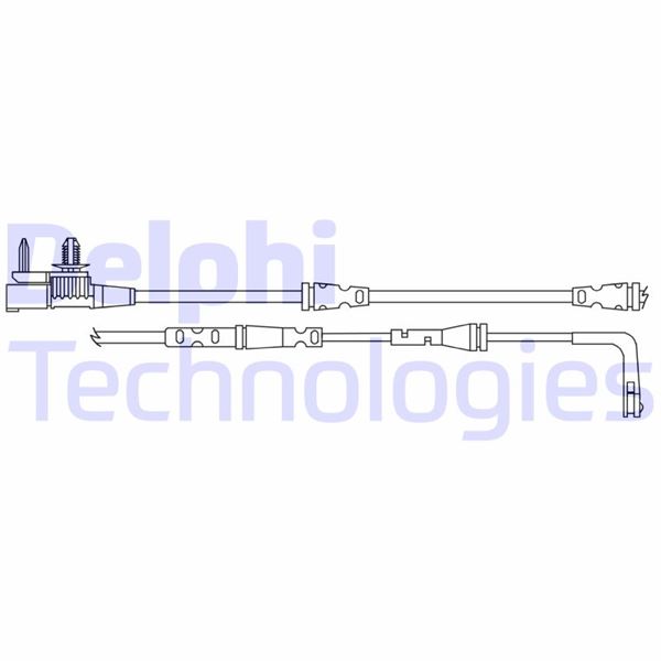DELPHI LZ0315 Fren Sistemleri Aşınma Göstergesi - JAGUAR F-PACE (X761) uyumlu
