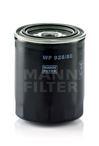 MANN-FILTER WP 928/80 Motor Yağ Filtresi - VW TARO uyumlu