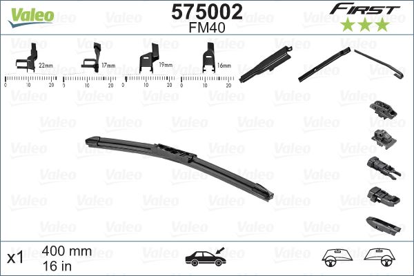 VALEO 575002 Kaporta & Gövde Parçaları Cam Silecek Mekanizması - OPEL CORSA D (S07) uyumlu