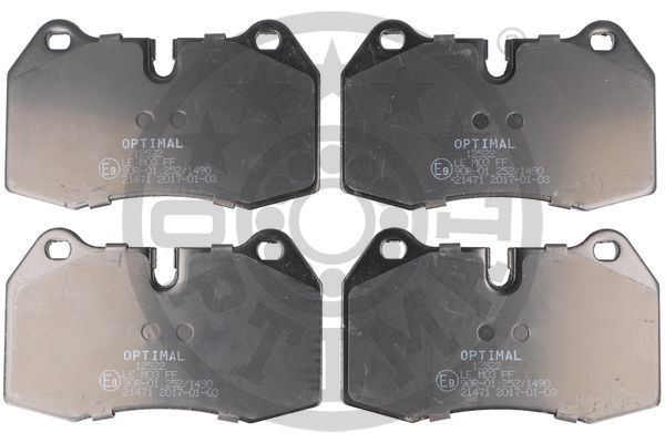 OPTIMAL BP-12522 Fren Sistemleri Fren Balatası - BMW 7 (E38) uyumlu
