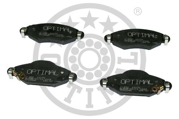 OPTIMAL BP-12170 Fren Sistemleri Fren Balatası - TOYOTA YARIS VERSO (_P2_) uyumlu