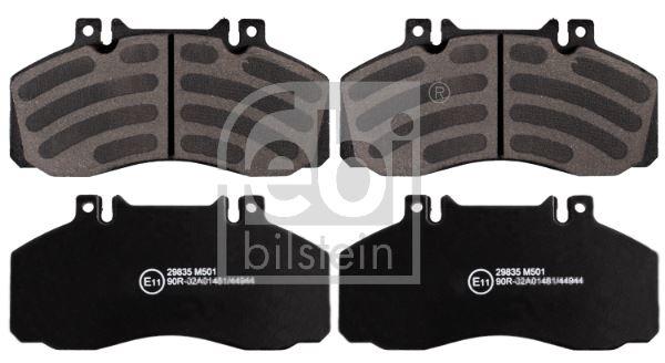 FEBI BILSTEIN 16566 Fren Sistemleri Fren Balatası - MERCEDES-BENZ T2/LN1 Platform şasi uyumlu