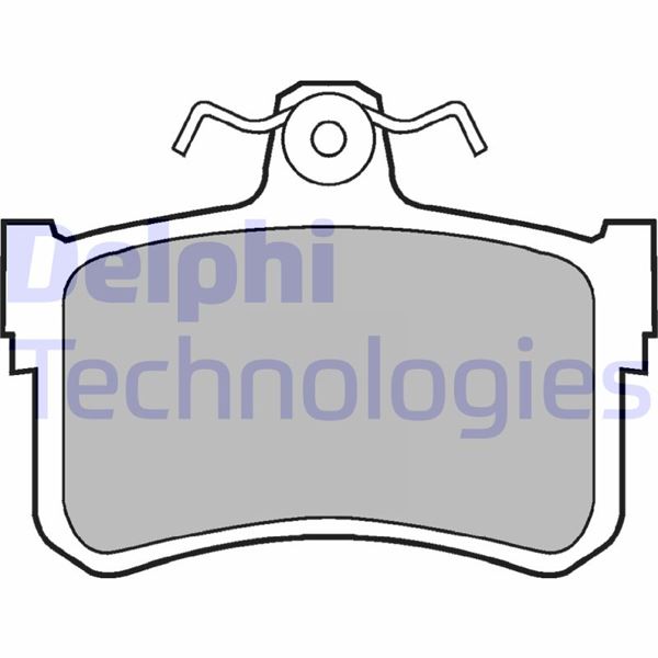DELPHI LP880 Fren Sistemleri Fren Balatası - ROVER 800 Hatchback (XS) uyumlu